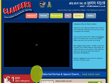 Tablet Screenshot of clambers.co.uk